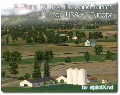X-Plane 10 Tree Lines and Farms Download X-Plane 10 Tree Lines and Farms Download
